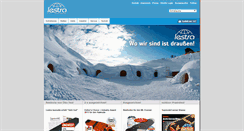 Desktop Screenshot of lestra-sport.de